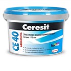 Затирка CE 40 водоотталкивающая 04 серебристо-серый 1 кг CERESIT К9762 - фото 6857