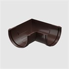 Угол желоба универсальный 90° Docke Standard тёмно-коричневый 120 мм С7521 - фото 7415