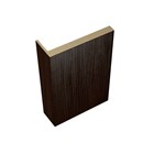 Наличник ПВХ 75х6х2150 мм Орех макадамия телескоп М0384