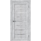 Дверное полотно L2 ПВХ Бетон снежный  700х2000 мм Р9329
