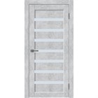 Дверное полотно L1 ПВХ Бетон снежный 600х2000 мм Р9325