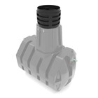 Удлинитель горловины 470мм Country Plast удлин470мм