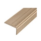 Уголок ДПК Deckart 70х35 орех 4 м С6002