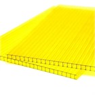 Поликарбонат  6мм 2,1м*6м желтый Б6146