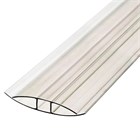 Профиль соединительный прозрачный 10 мм (6м) неразъемный Б9804