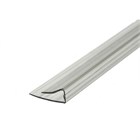 Профиль торцевой  6 мм прозрачный 2,1м Б7380