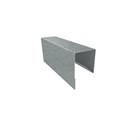 Планка П-образная заборная 17 0,4 мм Zn, 2 м Р7888