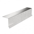 Планка торцевая 20х100х80х20 мм 2 м оцинкованная Б0461