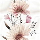 Панель ПВХ (509) нежность узор 2,7x0,25x0,008 м И7243