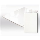 Панель ПВХ белая глянец 3x0,5x0,008 м Л2364
