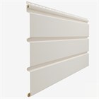Софит Docke Standard T4 сплошной 3000×305 Пломбир 0,92м2 (16шт/уп) С6744