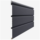Софит Docke Standard 4Т с центральной перфорацией 3000×305 Графит 0,92м2 (16шт/уп) С6165