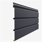 Софит Docke Premium, перфорированный 3000×305 графит 0,92м2/шт (16шт/уп) С6734