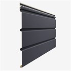 Софит Docke Premium, сплошной 3000×305 графит 0,92м2/шт (16шт/уп) С6481