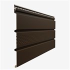 Софит Docke Premium, с центральной перфорацией 3000×305 шоколад 0,92м2/шт (16шт/уп) С6483